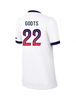 Paris Saint-Germain Mika Godts #22 Replika Borta Kläder Dam 2026-27 Kortärmad